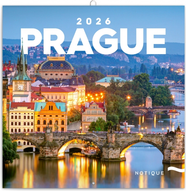 Calendar de notițe Praga 2026