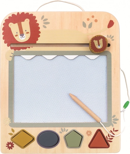 Tablă magnetică de desen leușor 2Kids Toys
