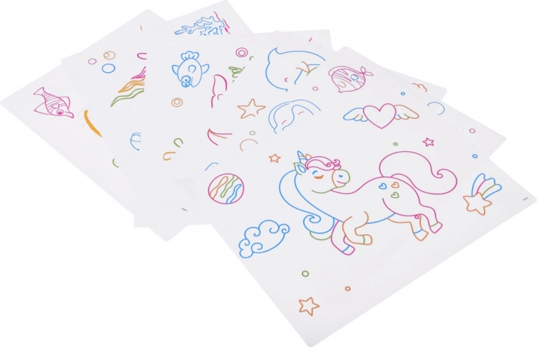 Tăbliță reutilizabilă cu șabloane