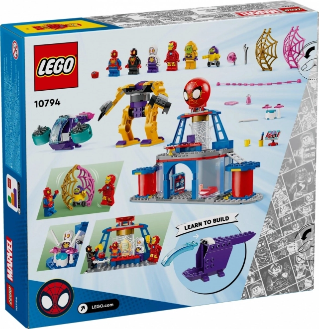 sediul central al echipei păianjen LEGO Spider-Man