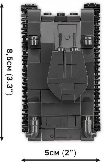 Set colecție 3 tancuri WWII COBI