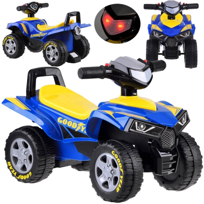 Vehicul ride-on quad cu sunete și lumini Goodyear