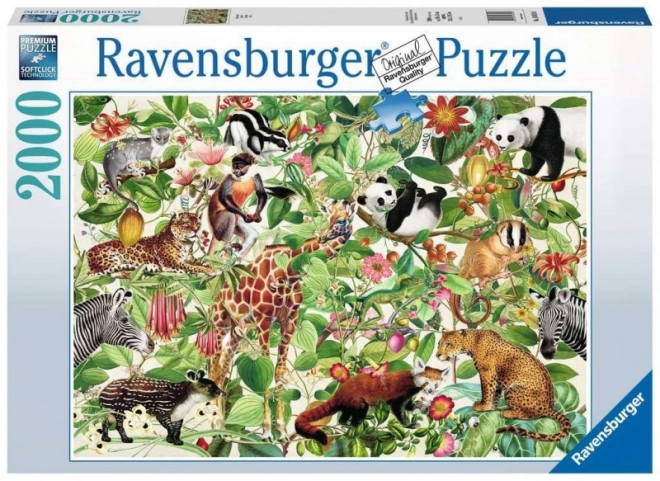 Puzzle Ravensburger 2000 piese Dzhungla