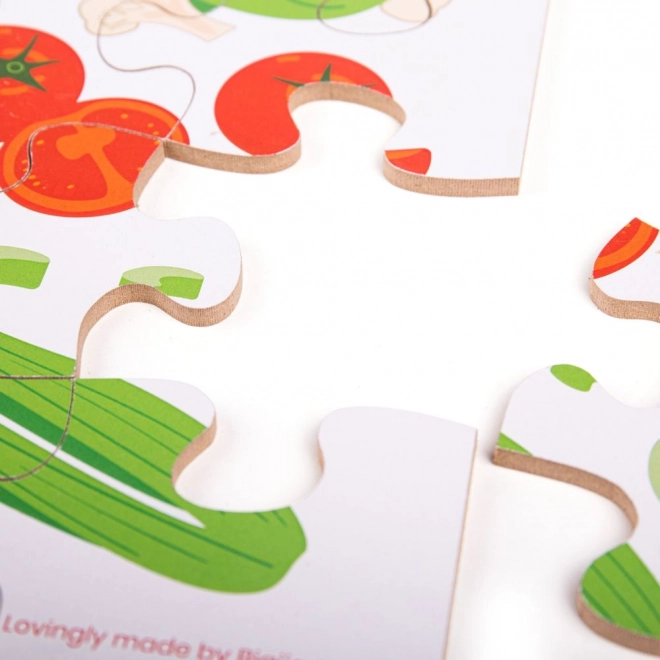 Puzzle De Podea Legume De La Bigjigs Toys