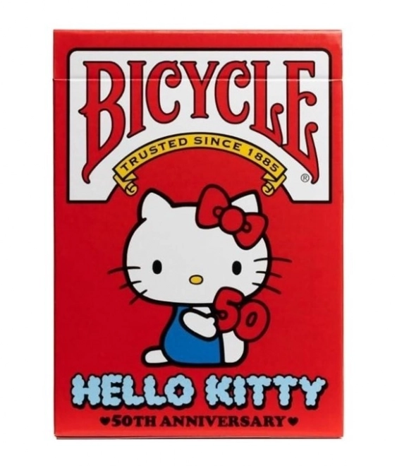 Set cărți de joc Hello Kitty 50 ani