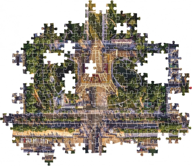 Puzzle 1500 piese zburând peste Paris