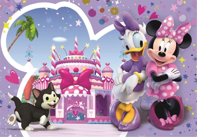 Puzzle Clementoni Minnie Mouse: Tortul aniversar 30 piese