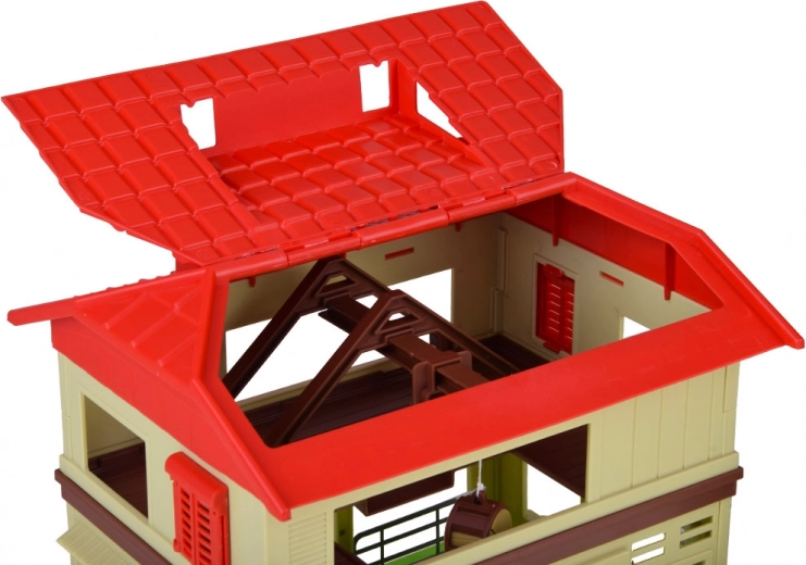 Șură cu deschidere pentru joc realist