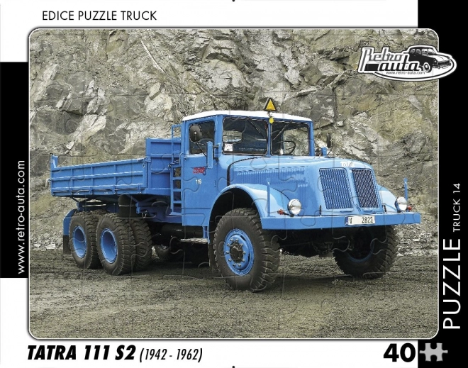 Puzzle Retro-autot Tatra 111 S2