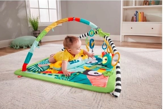 fisher-price saltea de joacă cu girafă 3 în 1