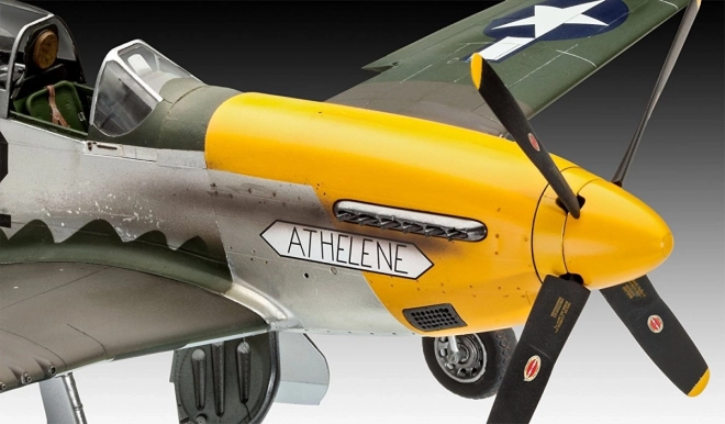 model de avion p-51 d mustang