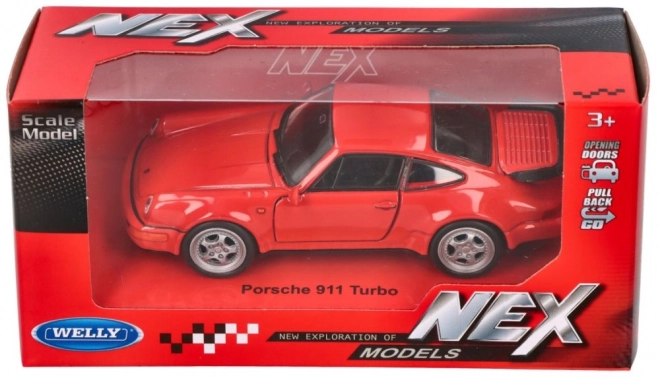 Model metalic Porsche 911 Turbo la scară 1:36