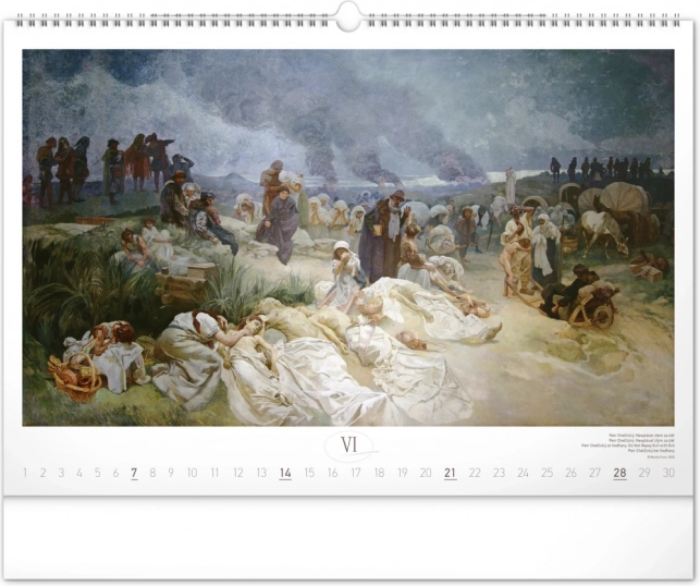 Calendar de perete Epopeea Slavă 2026