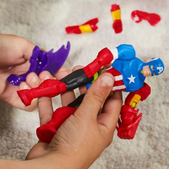 Avengers Mixmashers Figurină Căpitanul America