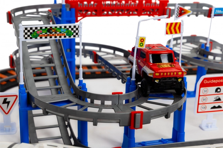 Trenuleț electric și mașină pe baterii