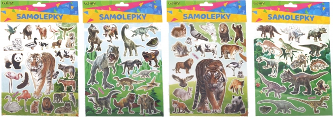 Autocolante cu animale – mix de variante