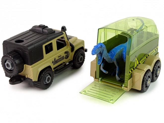 Transporter teren off-road Dinozaur DIY