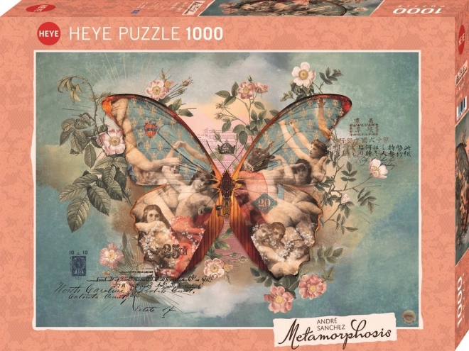 Puzzle metamorphosis cu aripi HEYE 1000 piese