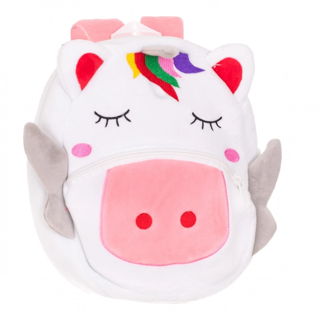 Rucsac plușat unicorn 24cm