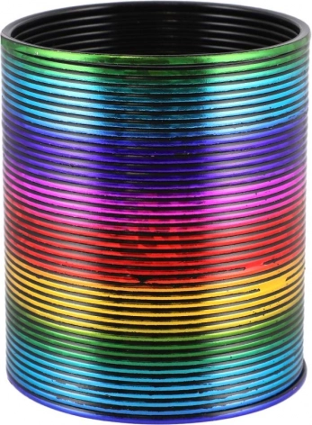 Spirală de plastic colorată 8,5 cm