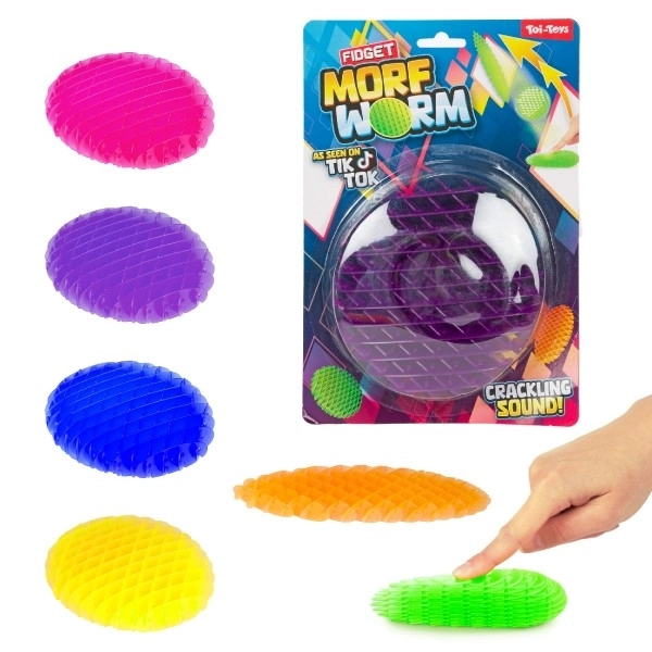 Jucărie Fidget Schimbatoare Culoare Antistres din Plastic de 13 cm