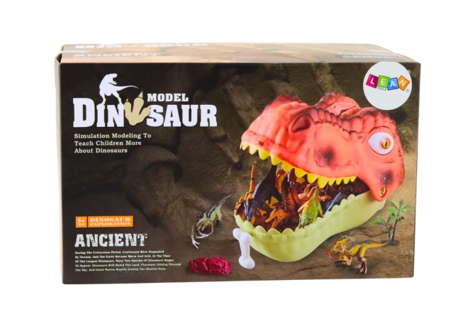 zest figurine dinozauri mari verde 45 bucăți