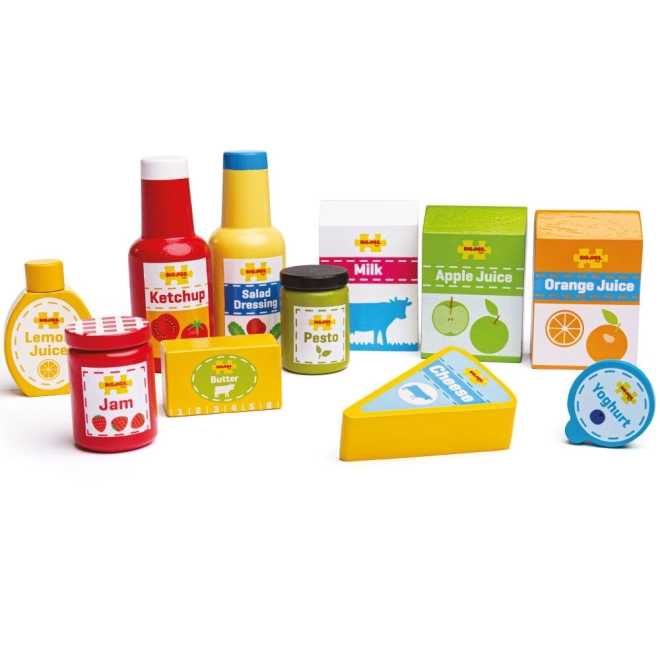 Alimente cu aspect realist pentru bucătăria și magazinul de joacă
