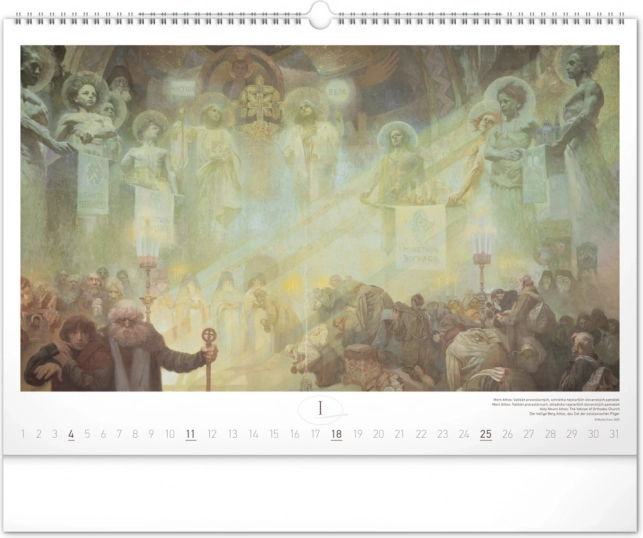 Calendar de perete Epopeea Slavă 2026