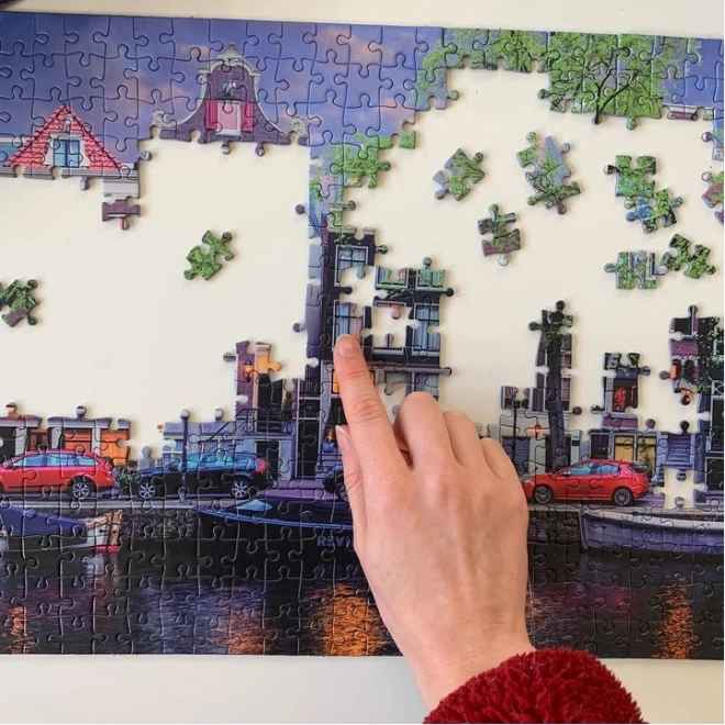 Puzzle panoramic Amsterdam 636 piese