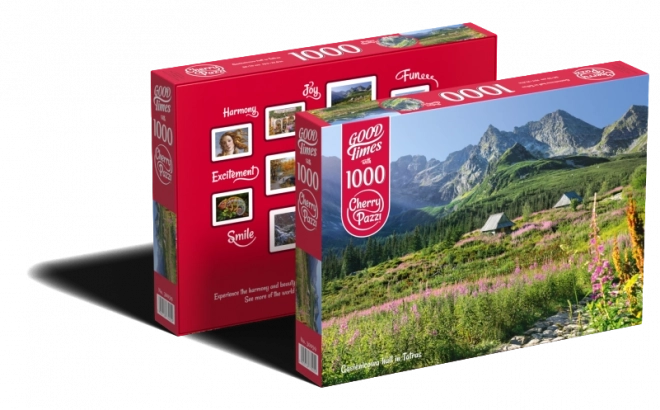 puzzle dolina Gasienicowa, Vysoké Tatry, 1000 piese