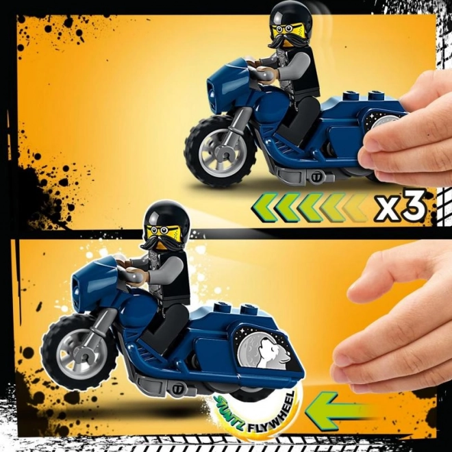 motocicletă turistică stunt LEGO City