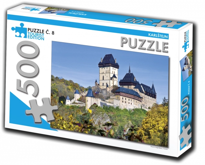 Puzzle 500 piese Karlštejn ediția turistică