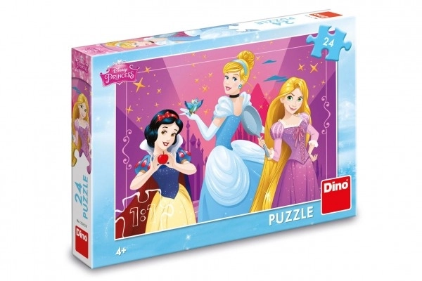 Puzzle Dino Prințesele curajoase Disney 24 piese