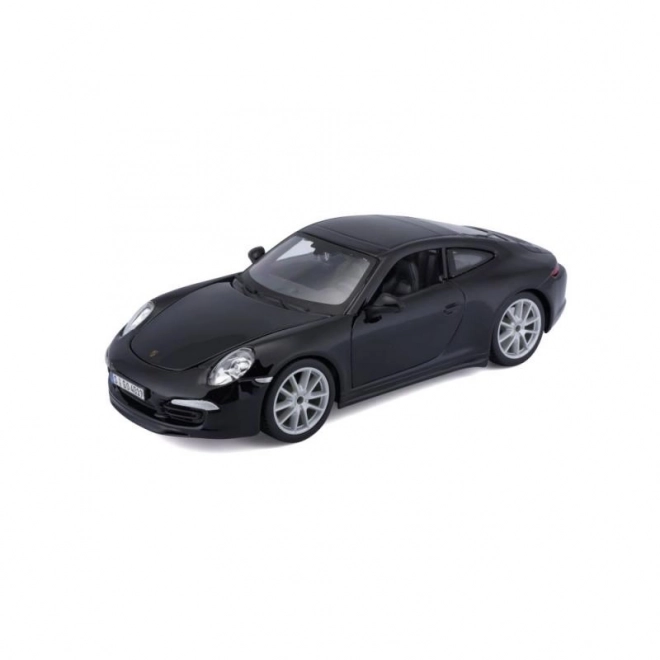 Model metalic Porsche 911 Carrera S negru la scară 1/24