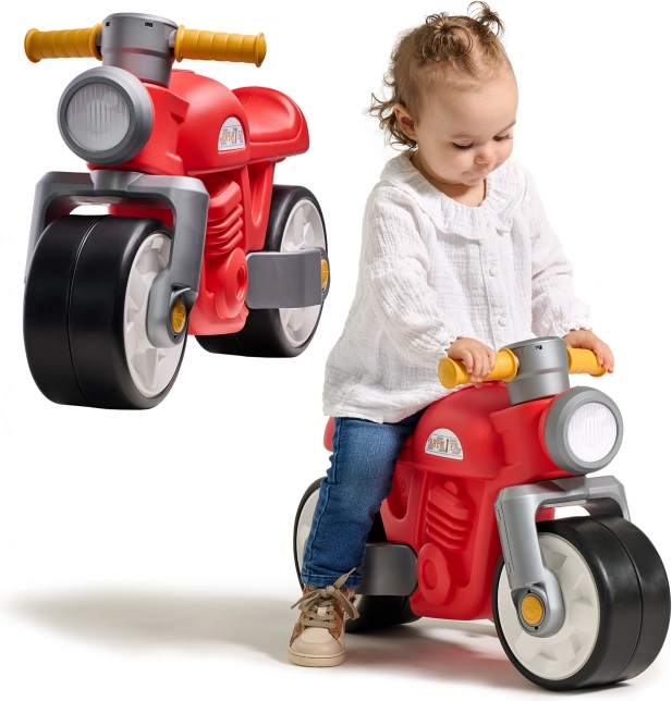 Bicicletă Retro Motor pentru copii Roșu 1+