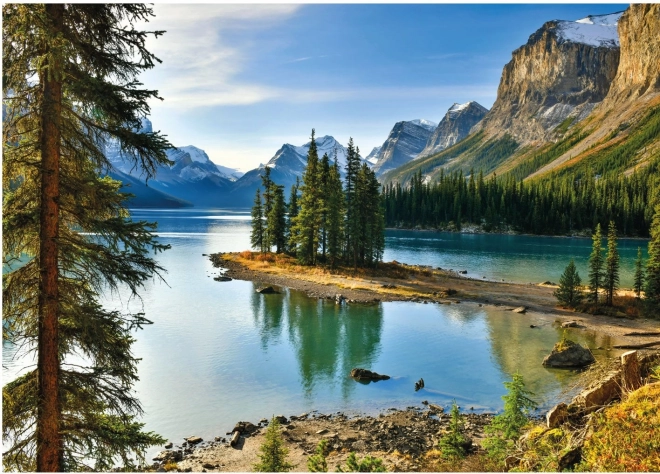 Puzzle lacul Maligne 1000 piese