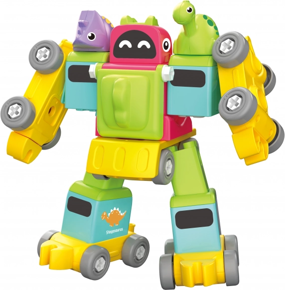 Robot Dino și Tren Șurubelniță