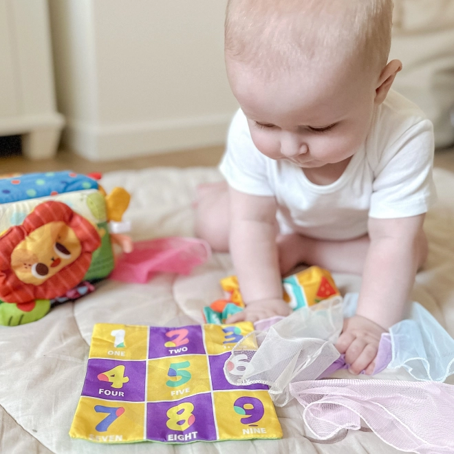 Jucărie educațională senzorială Woopie cutie cu șervețele