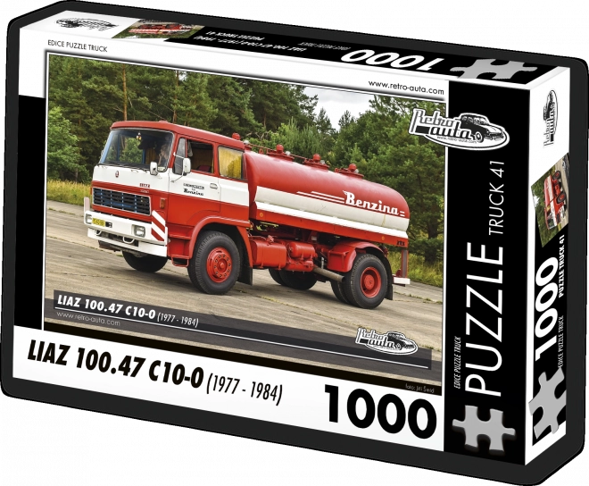 Puzzle Camion Retro-Auto Liaz