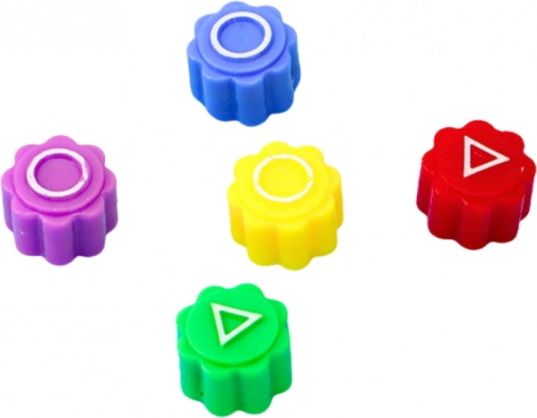 Joc Gonggi cu zaruri din serialul Squid Game cu suport triunghiular