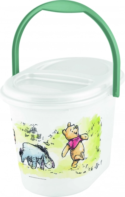 Coș pentru scutece „Winnie”, Alb