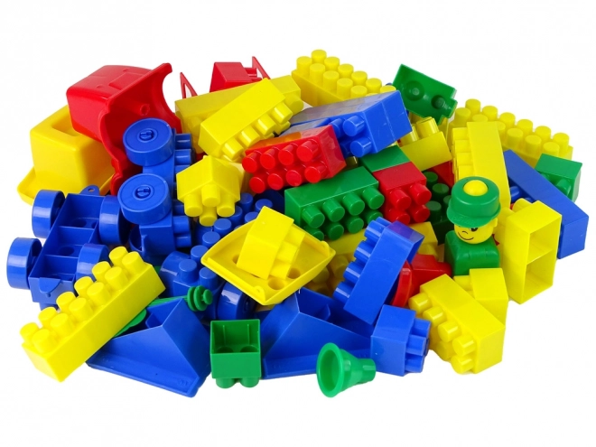 Set de construcție colorat K2 mediu 80 de piese