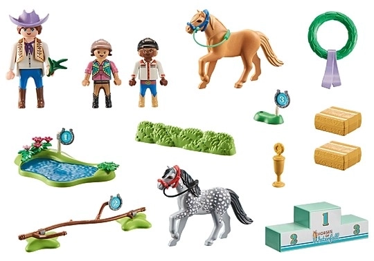 Turneu cu ponei PLAYMOBIL