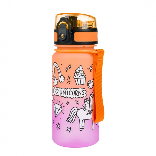 Sticlă de băut tritan Gradient Unicorn Baagl, 350 ml