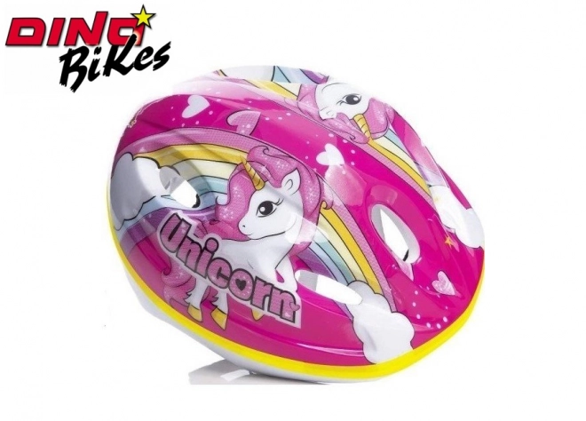 cască pentru copii Dino Bikes cu motiv unicorn