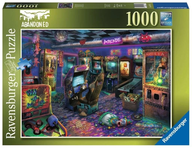 Puzzle 1000 piese Ravensburger Salonul uitat cu automate