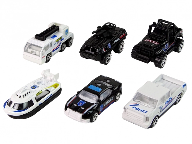 Set vehicule poliție Resoraki 1:64