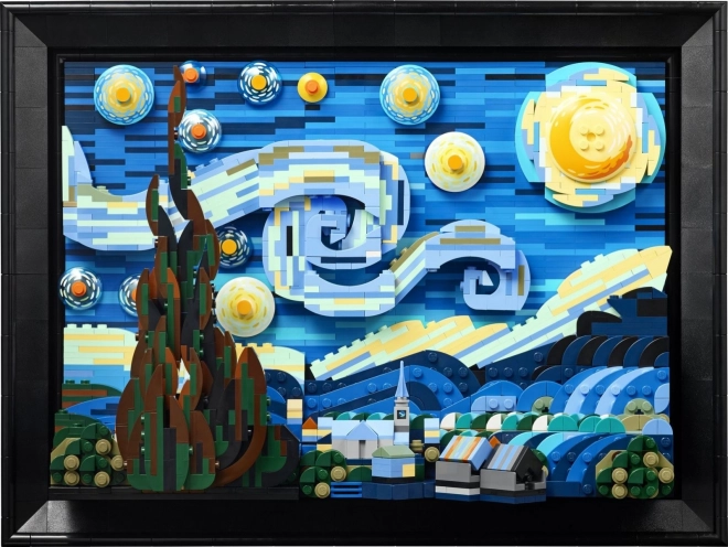 Lego Starry Night de Vincent van Gogh