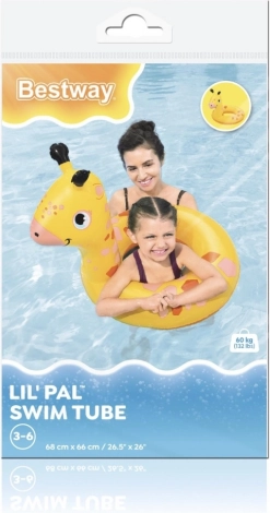 Colac de înot gonflabil girafă 68 × 66 cm BESTWAY – Broască