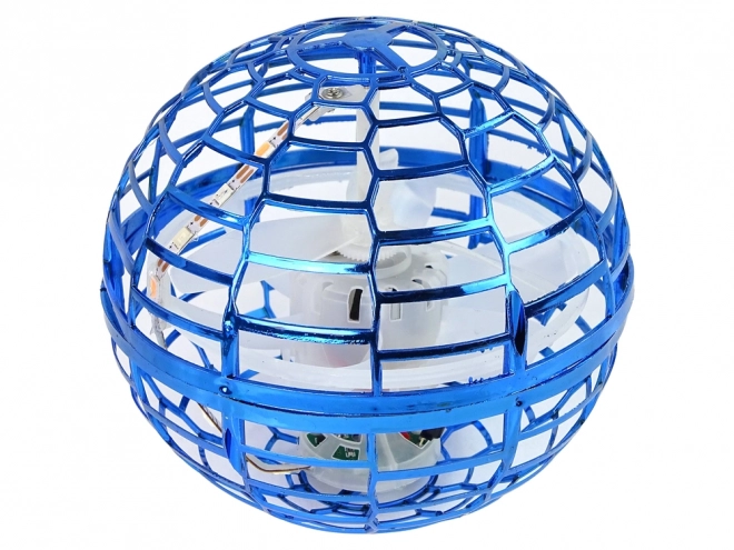 Minge plutitoare albastră cu LED Flynova